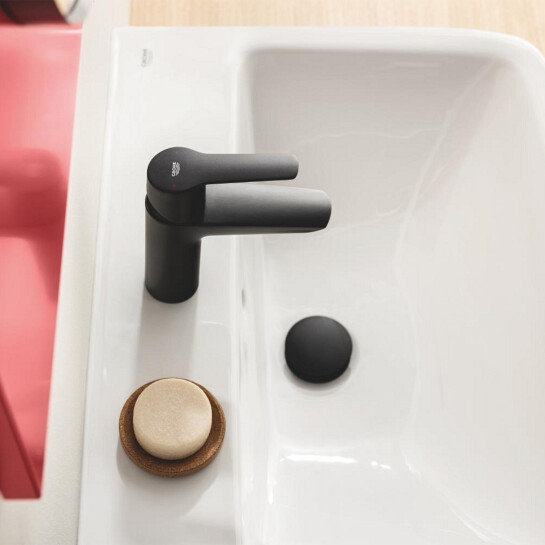 Додаткове фото - Змішувач для раковини Grohe QuickFix Start S-Size 235502432 з донним клапаном