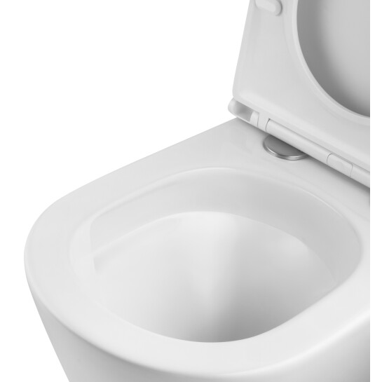 Додаткове фото - Комплект 4 в 1: Інсталяція Grohe Rapid SL 3 в 1 38772001 + Унітаз безобідковий Kroner Armada WHI513636 TORNADO (38772001KA51T)