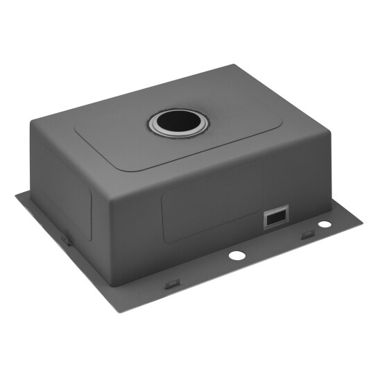 Додаткове фото - Комплект кухонна мийка Kroner Gebürstet-6050HM + змішувач Küche-C031BLK + дозатор Spender-016