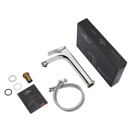 Додаткове фото - Змішувач для раковини Kroner KRP Vog - C010-3