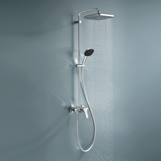 Додаткове фото - Душова система Grohe QuickFix Vitalio Comfort 26985001 з набором аксесуарів BF40961SC