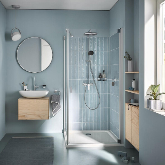 Додаткове фото - Душова система Grohe QuickFix Vitalio Comfort 26985001 з набором аксесуарів BF40961SC