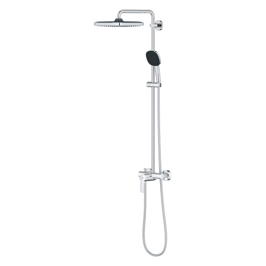 Додаткове фото - Душова система Grohe QuickFix Vitalio Comfort 26985001 з набором аксесуарів BF40961SC