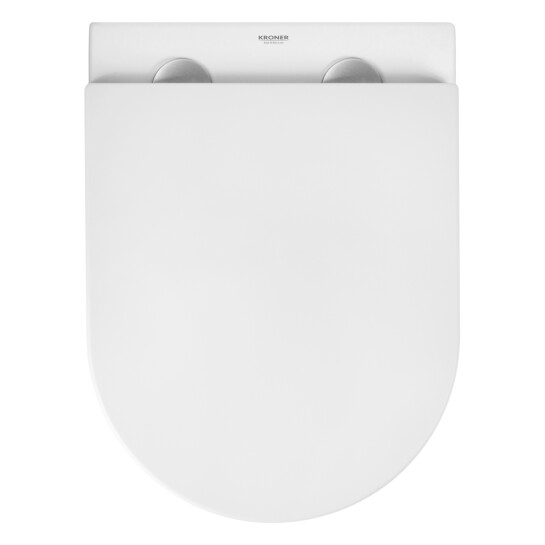 Додаткове фото - Комплект 4 в 1: Інсталяція Grohe Rapid SL 3 в 1 38772001 + Унітаз безобідковий Kroner Harz WHI493736 TORNADO (38772001KH49T)