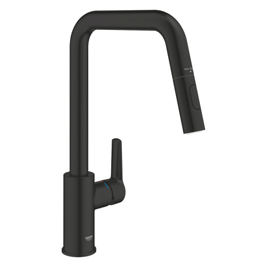 Головне фото - Змішувач для кухні з висувним виливом Grohe QuickFix Start 306312430 
