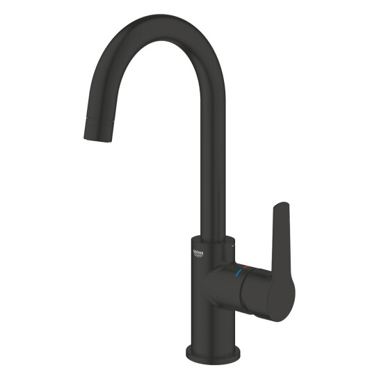 Додаткове фото - Змішувач для раковини Grohe QuickFix Start L-Size 242032432 з донним клапаном