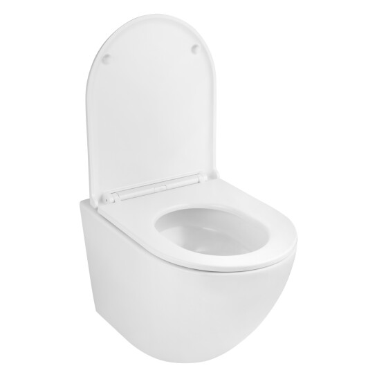 Додаткове фото - Комплект 4 в 1: Інсталяція GROHE Solido 3 в 1 3884966Q + Унітаз безобідковий Kroner Harz WHI493736 TORNADO (3884966KH49T)