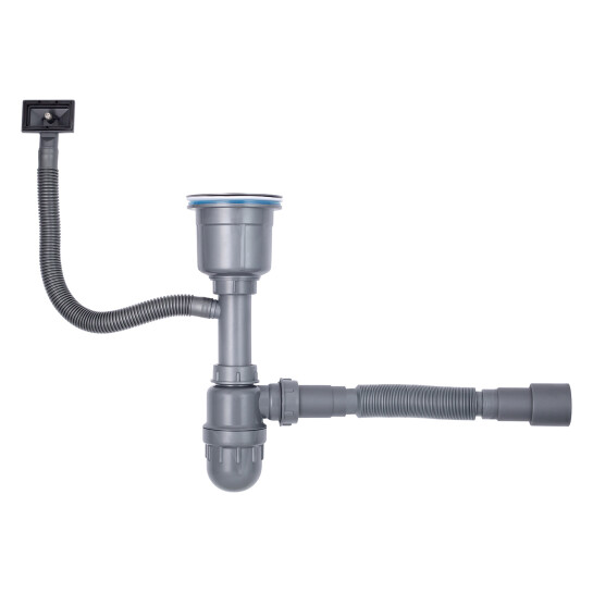 Головне фото - Сифон для кухонної мийки Kroner KRP Siphon - 021 3 1/2"х50/40 мм