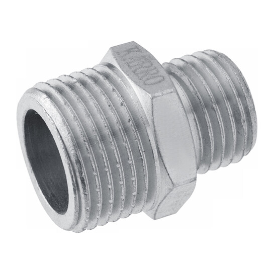 Головне фото - Ніпель перехідний Karro 1 1/4"х1" ЗЗ нікельований KR-3114