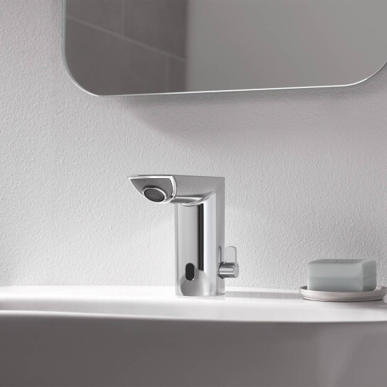 Додаткове фото - Змішувач безконтактний для раковини Grohe Bau Cosmopolitan E 36451000