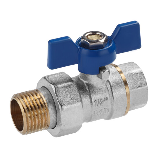Головне фото - Кран-американка кульовий прямий Valves 1/2" PN30