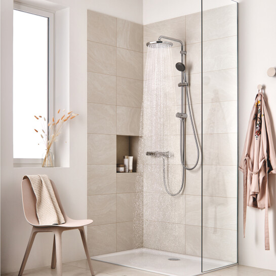 Додаткове фото - Лійка для ручного душу Grohe QuickFix Vitalio Start 100 27940000