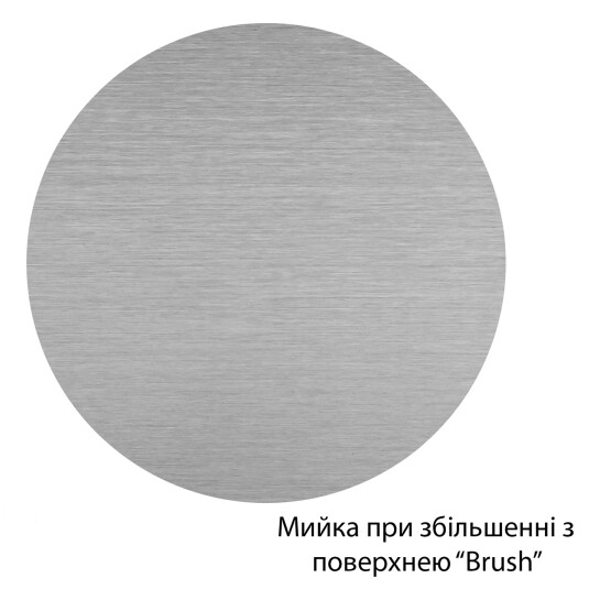 Додаткове фото - Кухонна мийка Kroner KRP Gebürstet - 6350RHM (3.0/1.0 мм)