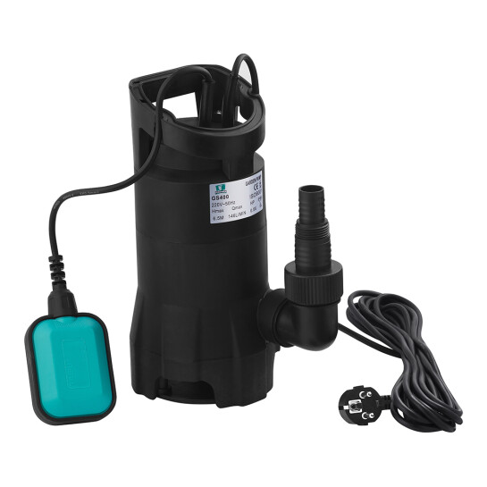 Головне фото - Насос дренажний Pumpman GS400 Нmax 6,5 м Qmax 7,5 куб.м 400 Вт (пластик)
