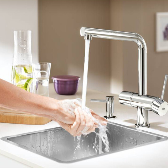 Додаткове фото - Дозатор для миючого засобу Grohe Contemporary 40535000