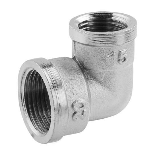 Головне фото - Кутник перехідний посилений LexLine 3/4"х1/2" ВВ нікельований НК0112-Вн