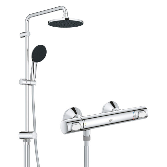 Головне фото - Змішувач термостатичний для душу Grohe QuickFix Precision Flow UA202908TR 