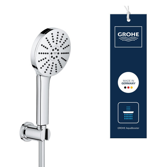 Додаткове фото - Душовий набір Grohe QuickFix Vitalio Joy+ 120, 3 режими струменя 1348650000
