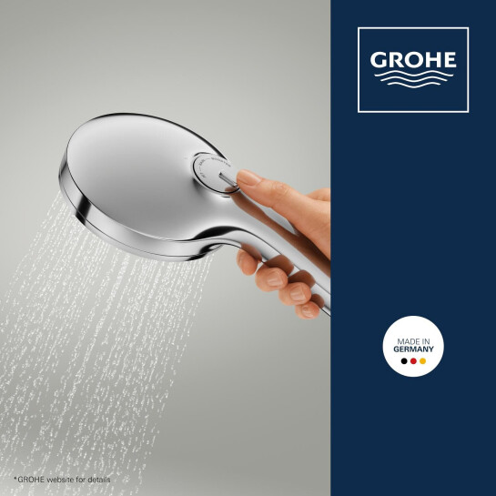Додаткове фото - Лійка для ручного душу Grohe QuickFix Vitalio Joy+ 120, 3 режима струи 1348630000