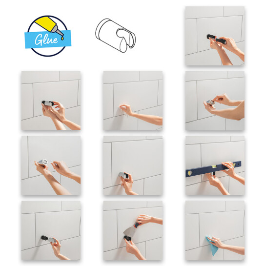 Додаткове фото - Душовий набір Grohe QuickFix Vitalio Start 110 26769001
