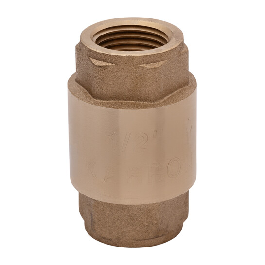 Головне фото - Зворотний клапан Karro 1/2" ВВ з латунним штоком KR-6120