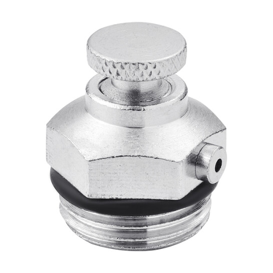 Головне фото - Кран Маєвського Karro 1/2" ручка, нікельований KR-85010