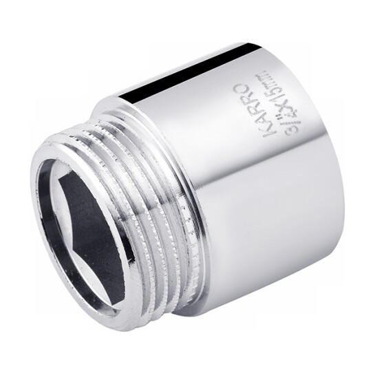 Головне фото - Подовжувач Karro 3/4" ВЗ, L=15 мм хромований KR-3209