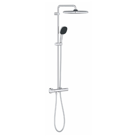 Головне фото - Душова система термостатична Grohe QuickFix Vitalio Comfort System 250 Cube 26696001