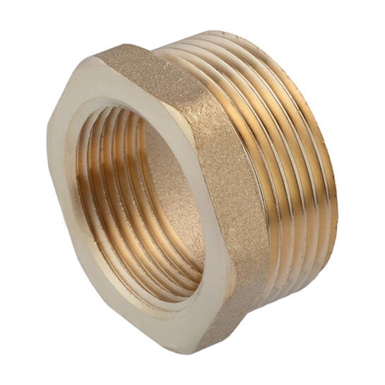Головне фото - Футорка посилена LexLine 1 1/4"х1/2" ЗВ латунна УК0710-В