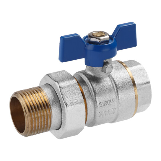 Головне фото - Кран-американка кульовий прямий Valves 3/4" PN30