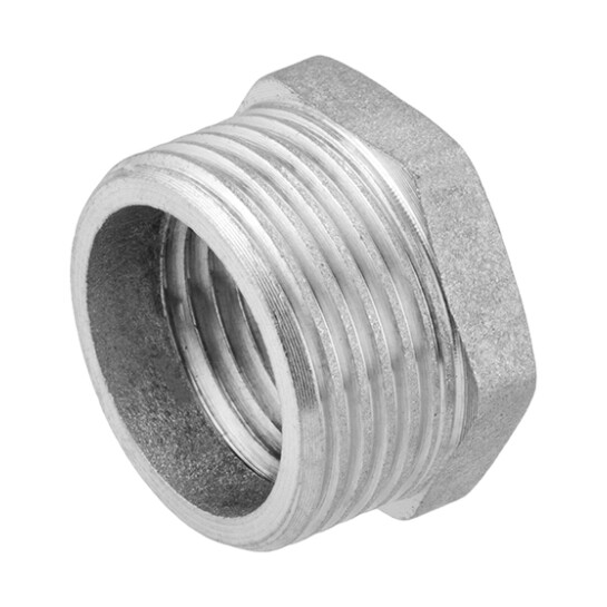 Додаткове фото - Футорка посилена LexLine 3/4"х1/2" ЗВ нікельована НК0702-Вн